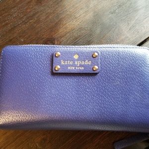Kate Spade Wellesley Neda Wallet cobalt blue